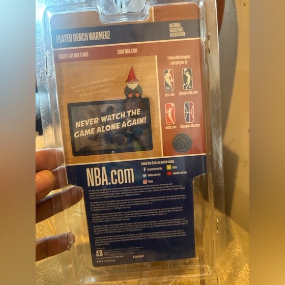 🏀🏀Forever Collectibles NBA Player Bench Warmerz🏀🏀Year 2013 vintage - Picture 4 of 7